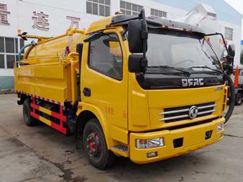 東風多利卡高壓清洗吸污車