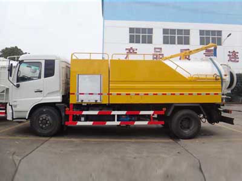 東風天錦清洗吸污車
