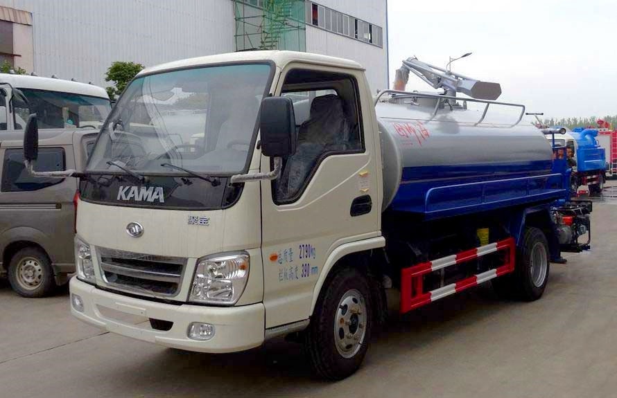 凱馬2方小型吸糞灑水車