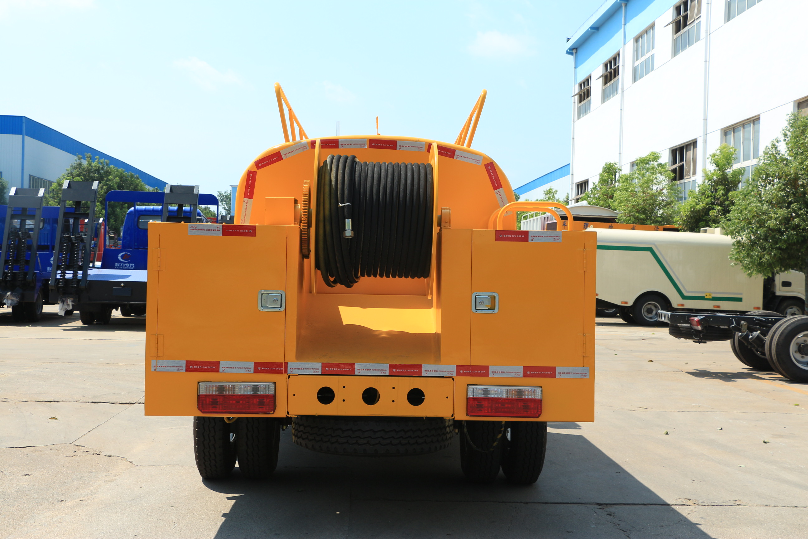 東風小多利卡藍牌高壓清洗車