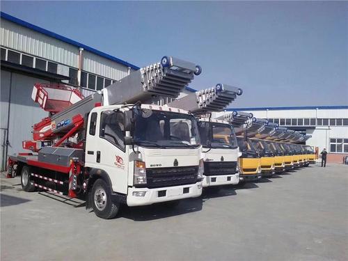 東風天錦38米云梯搬運車