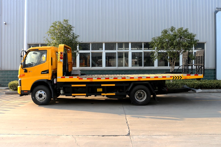 江淮駿鈴V7平板清障車