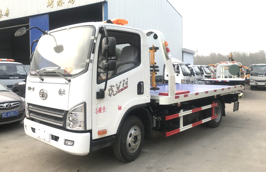 解放虎V藍牌清障車