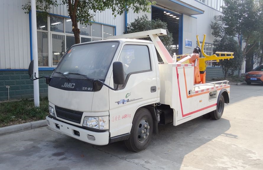 江鈴一拖一藍牌清障車