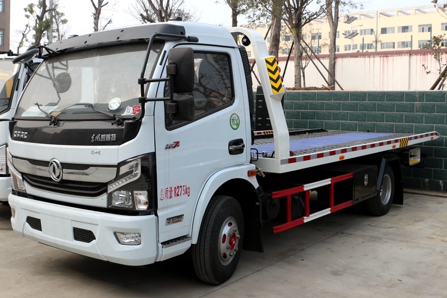 凱普特5.6米平板清障車