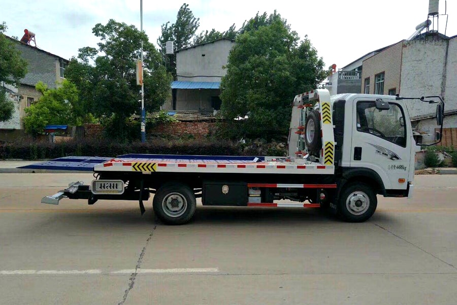 重汽王牌藍牌清障車
