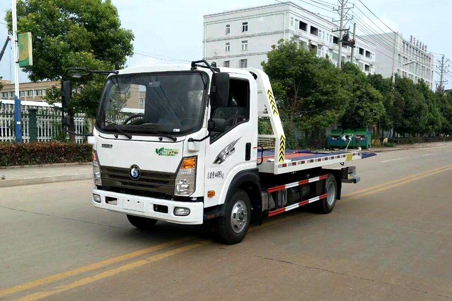 重汽王牌藍牌清障車