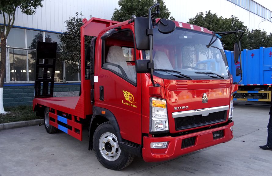 重汽豪沃平板運輸車