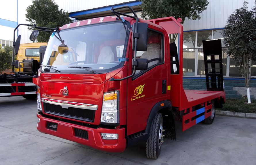 重汽豪沃平板運輸車