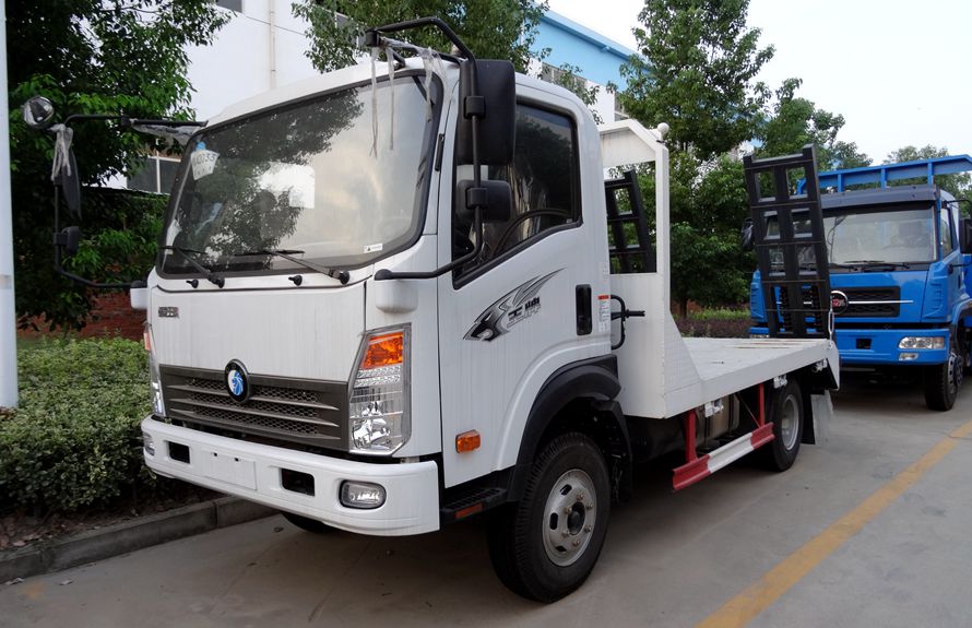 王牌挖機平板運輸車