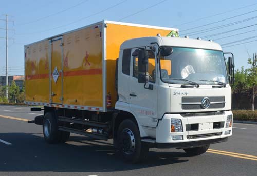 東風天錦10噸雜項危險物品廂式運輸車