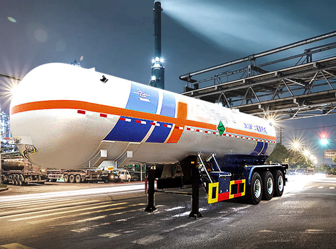 液化氣體運輸半掛車